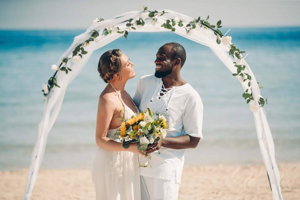 Beach wedding