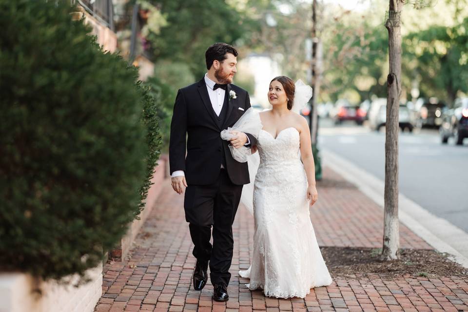 Elegant bridal fashion