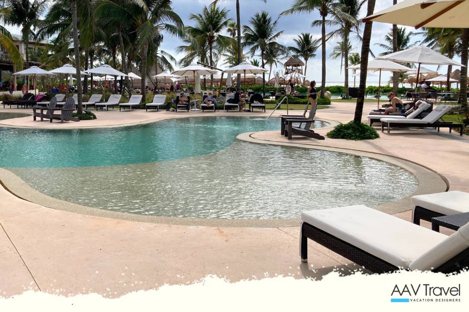 Sip a cocktail by the pool