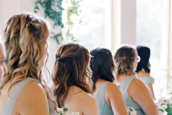 Bridal Party Hair - KV Beauty
