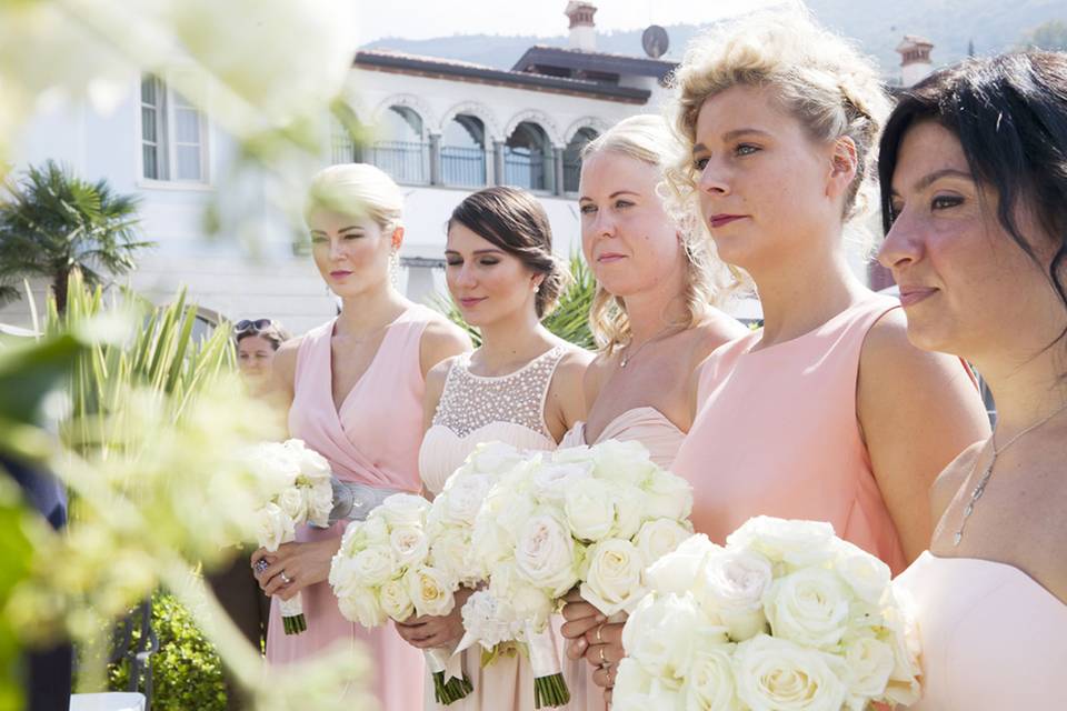 Luxury wedding in lake Garda