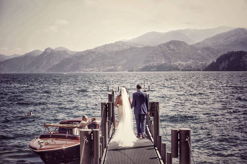 Wedding in lake Como