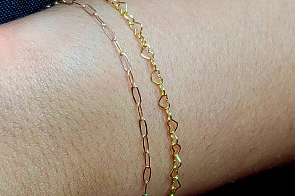14k Rose/Yellow Gold Available