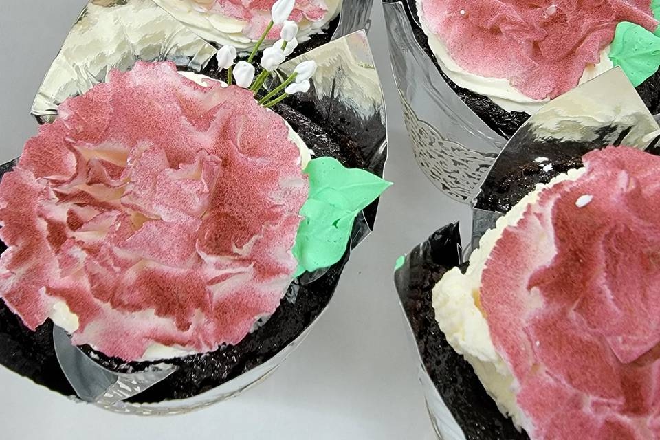 Chocolate flowers