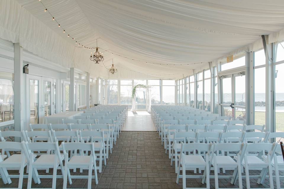 Indoor Ceremony Facing South