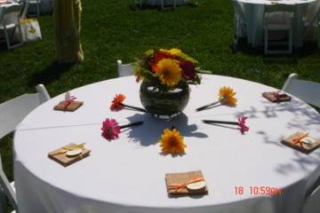 Table set up