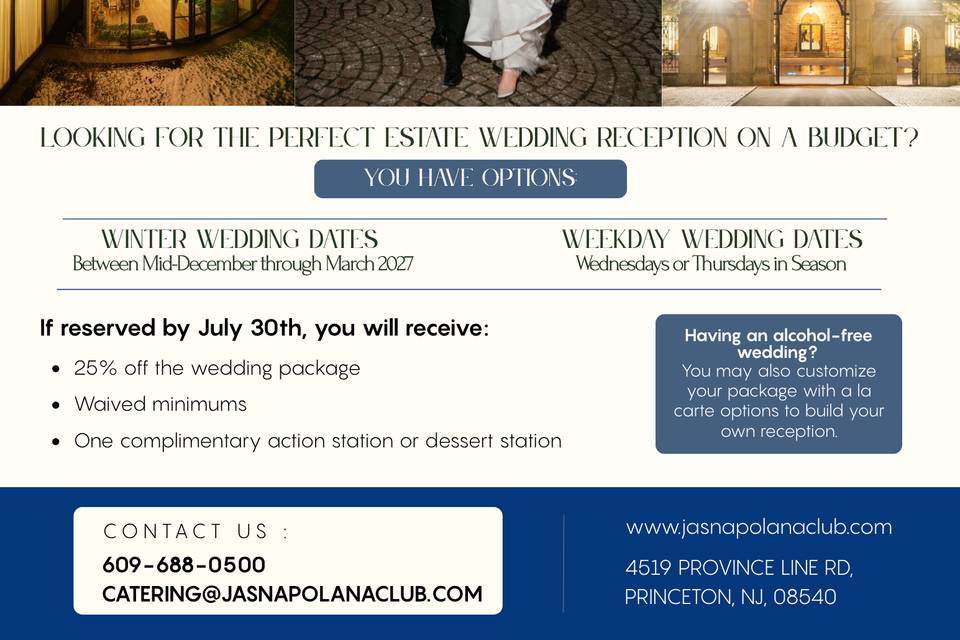 Winter or Weekday Promotion