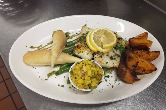 Cod dinner