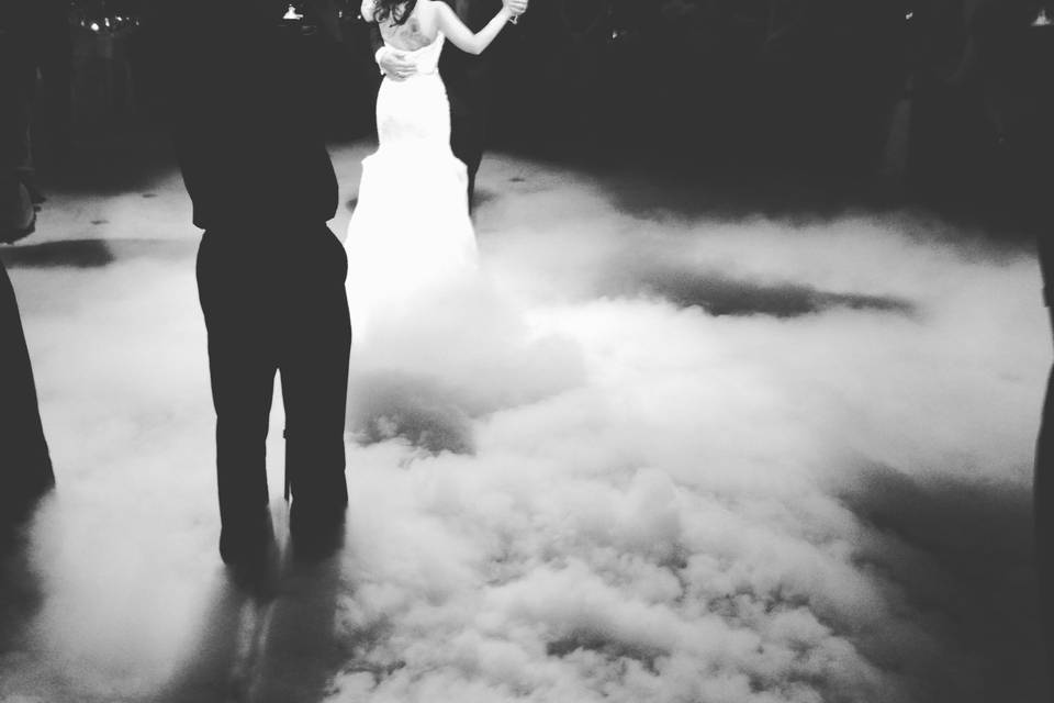 Congrats to Nick and his beautiful
wife.. Dancing on the clouds