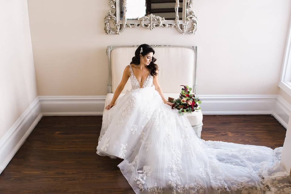 Bridal portrait