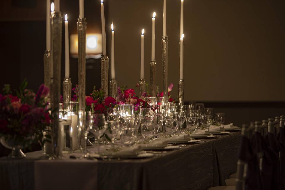 Head Table detail