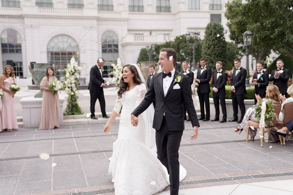 The Center Courtyard couple