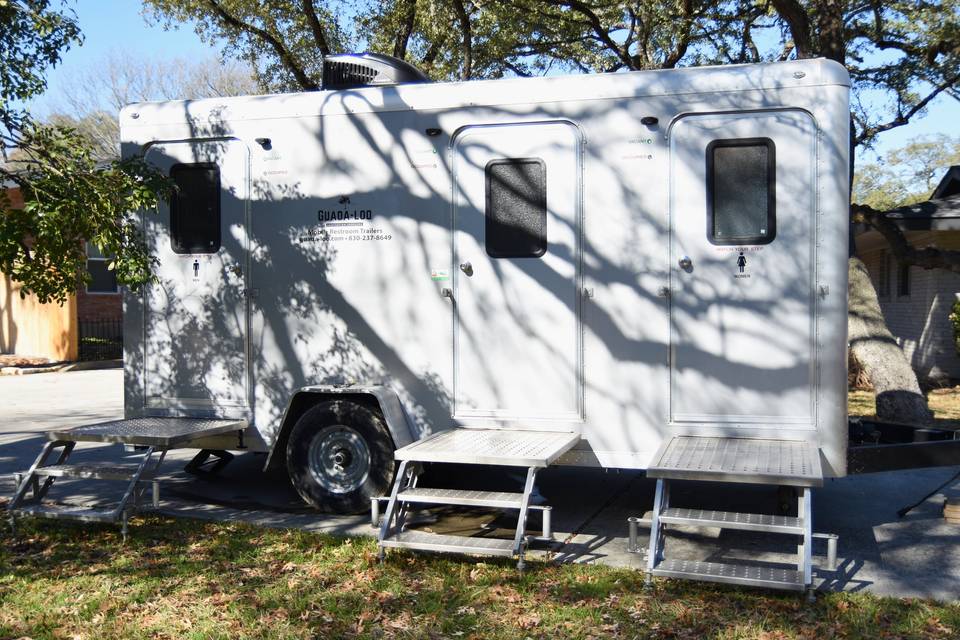 Trailer at wedding