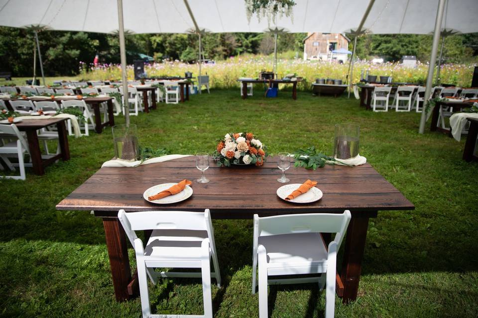Rustic Industrial Tables