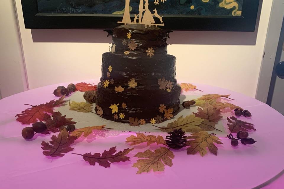 Fall Wedding Cake - Gallery