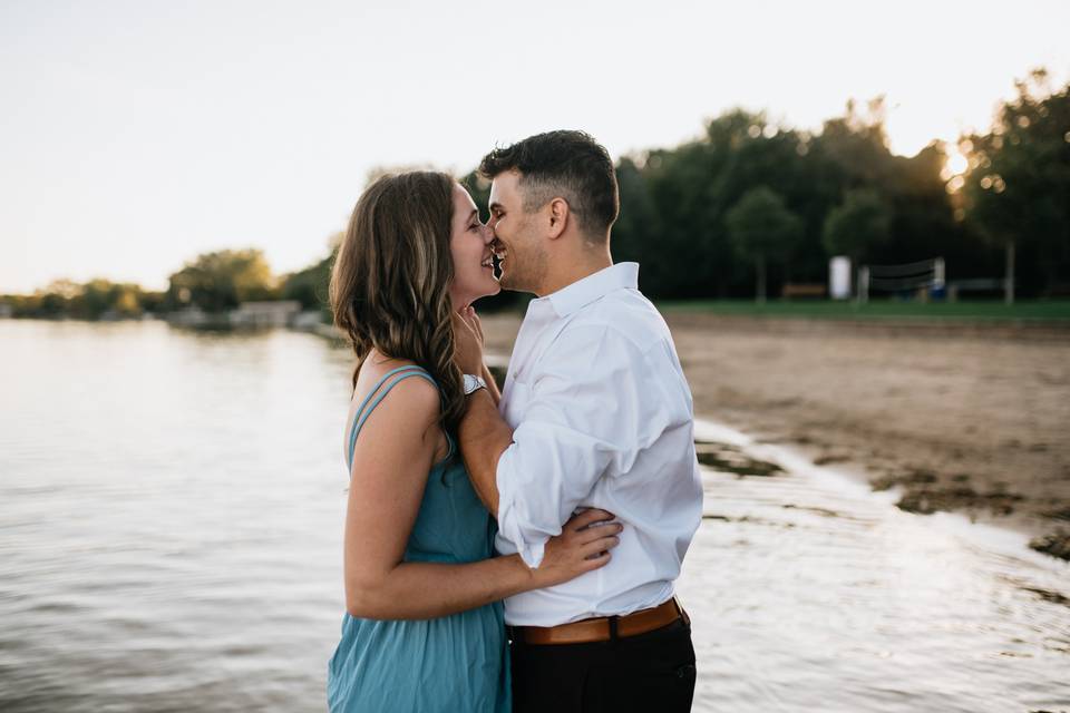 Beach Engagement Session