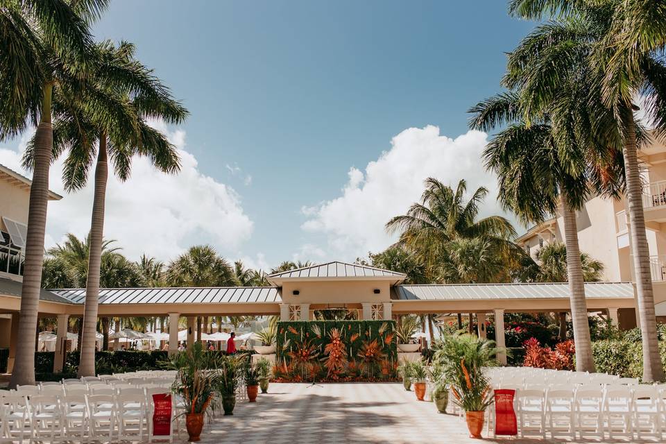 Miramar Courtyard Ceremony