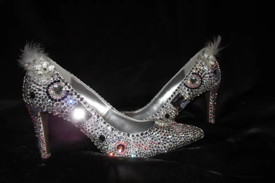 big size diamond pearl scarpe donna| Alibaba.com
