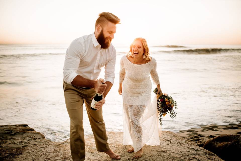 Romantic elopement