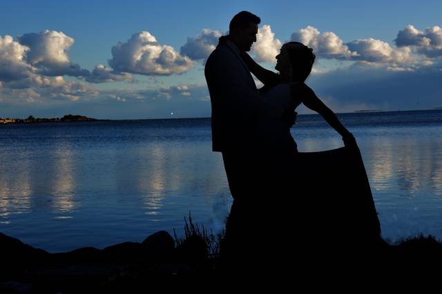 Wedding by the ocean