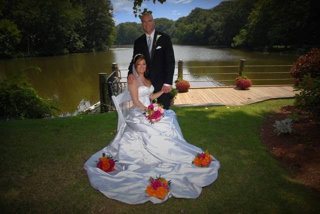 Riverside wedding