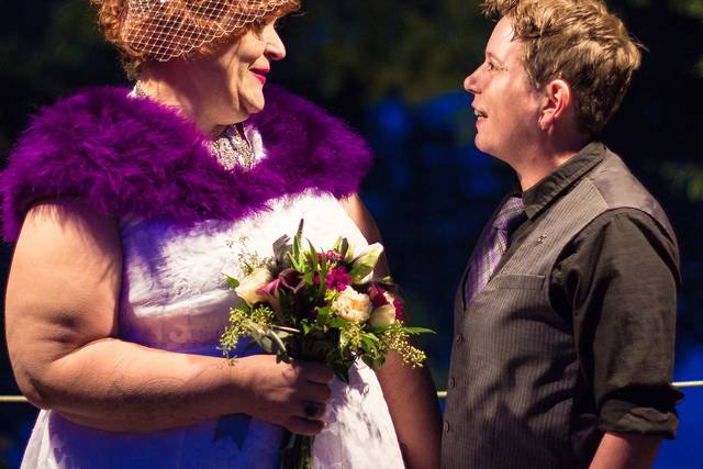 Wedding couple