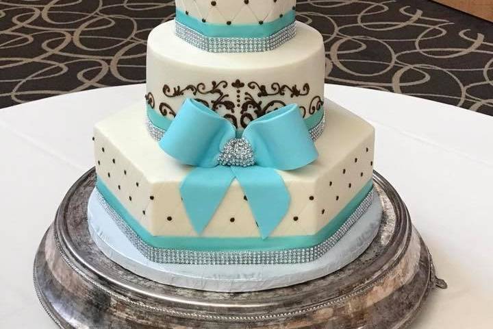 August Wedding Cake