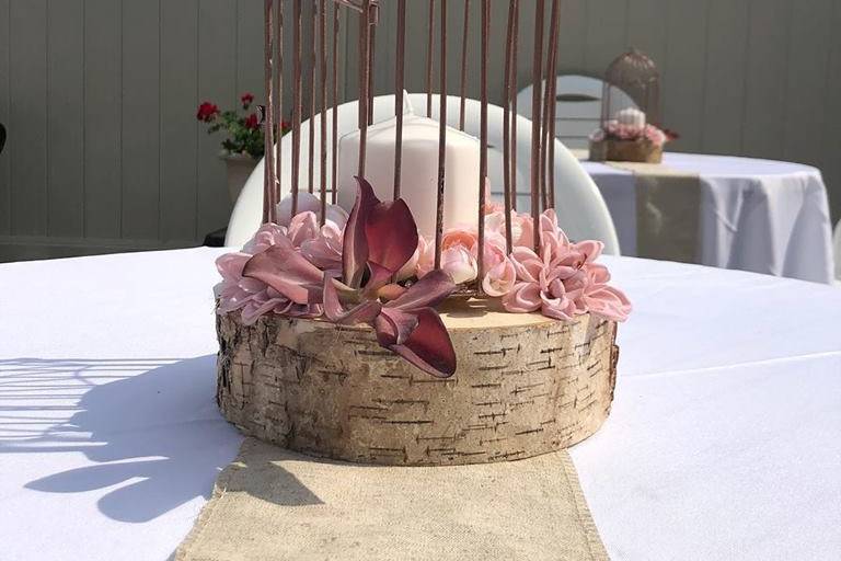 Wedding shower centerpieces