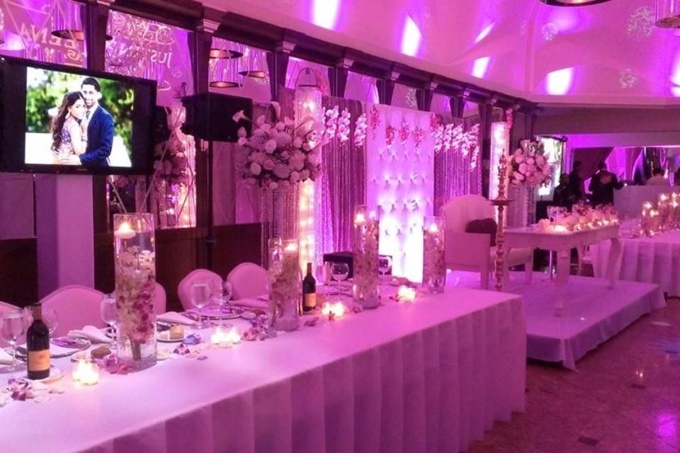 Wedding head table