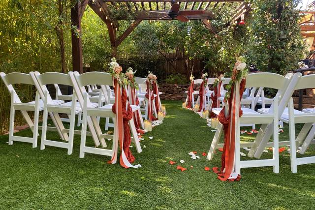The wedding aisle