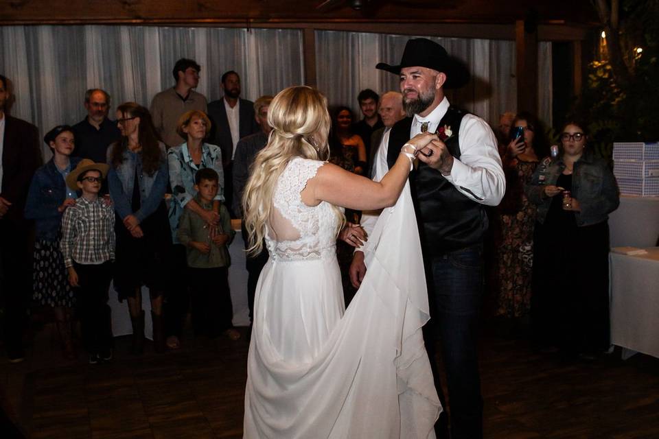 Dancing in Dance Floor Area