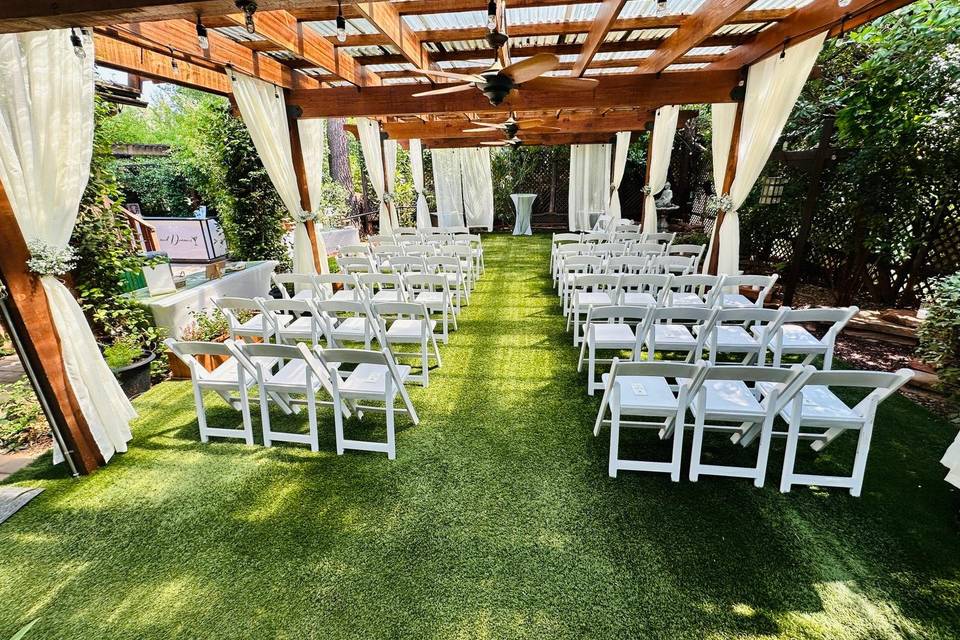 Getting ready for the Ceremony