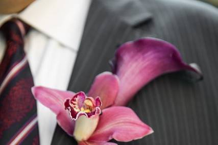 Groom boutonniere