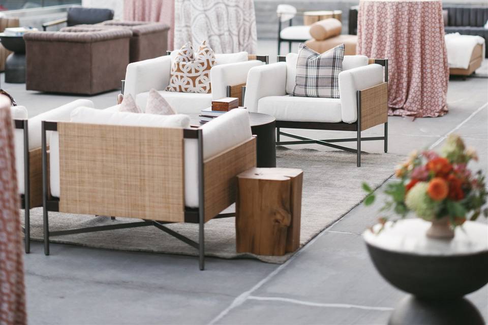 Lounge on terrace