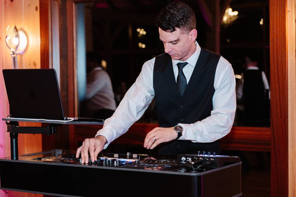 DJ at Ballroom at the Ben