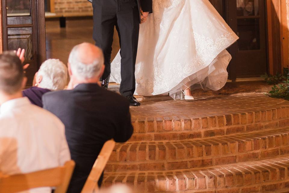 Farm weddingthe exit