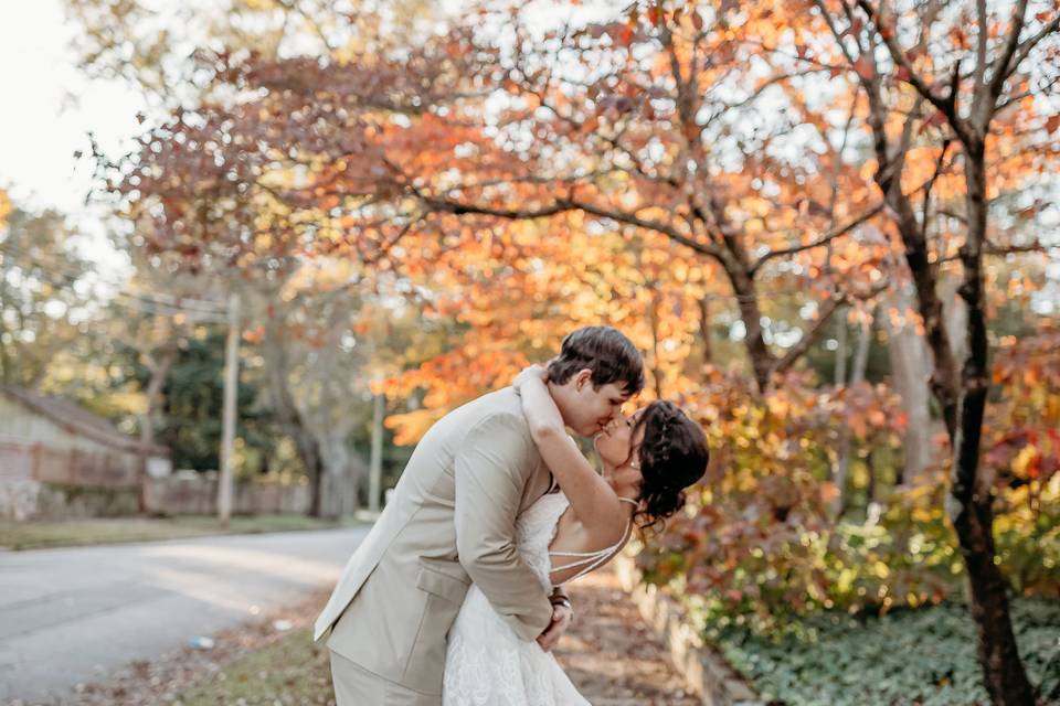 Fall wedding