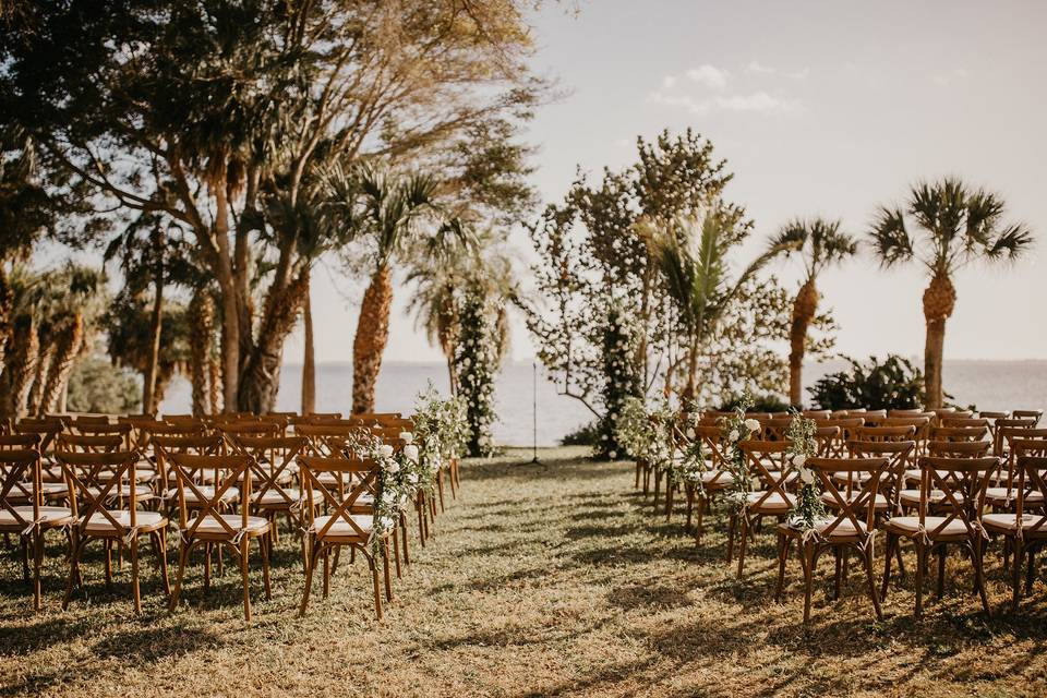 Waterfront ceremony