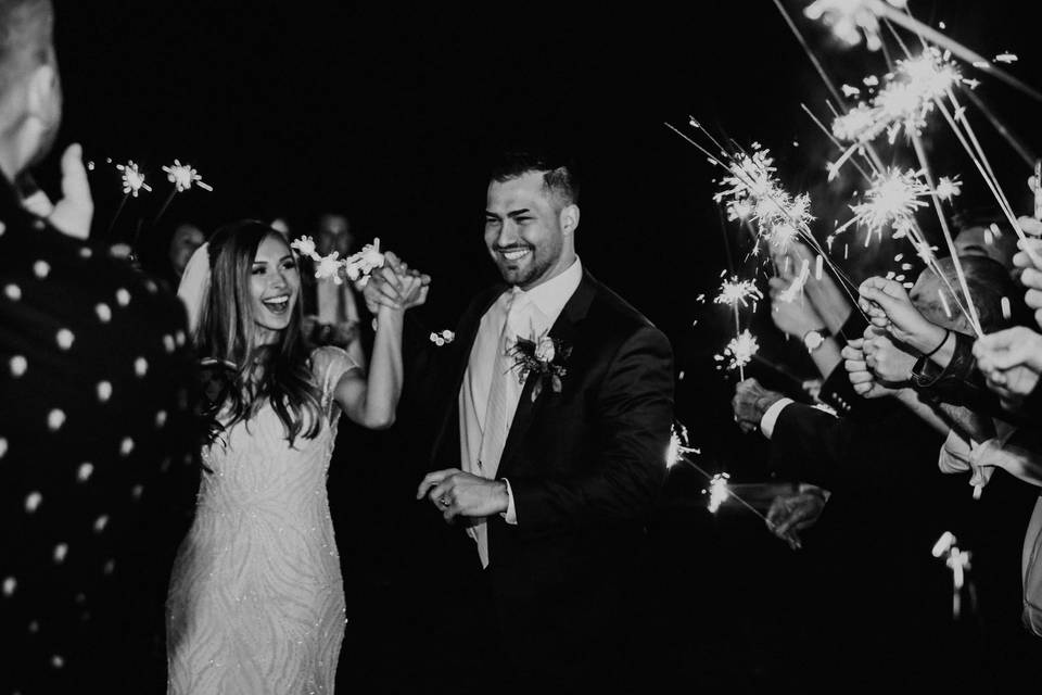 Sparkler exit