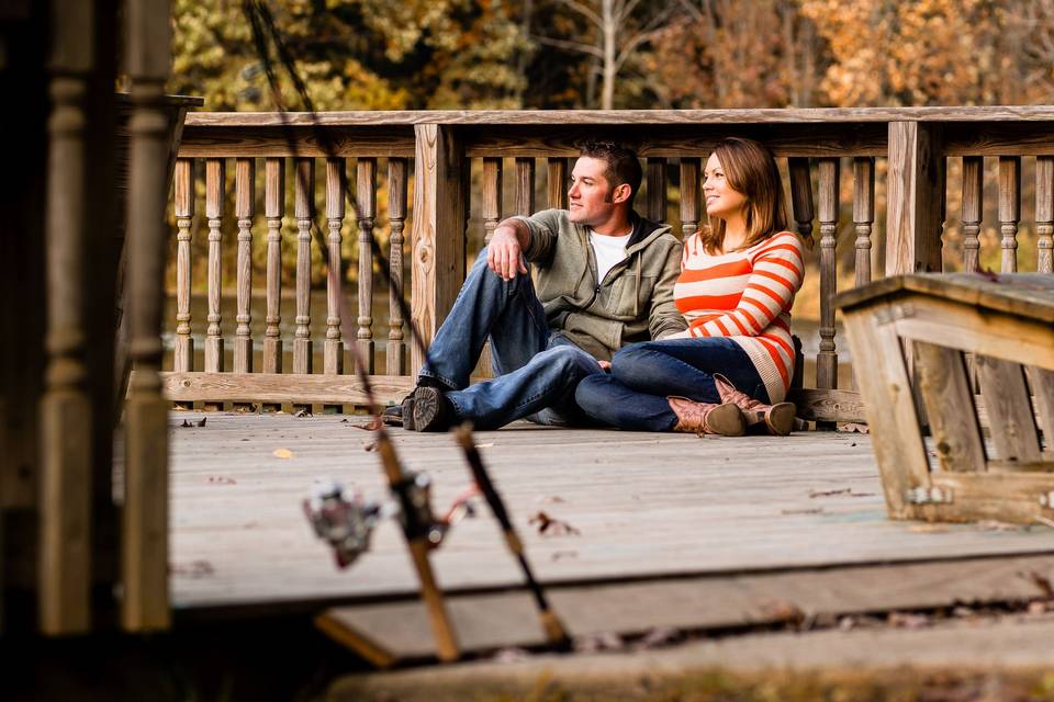 Gone Fishing Engagement