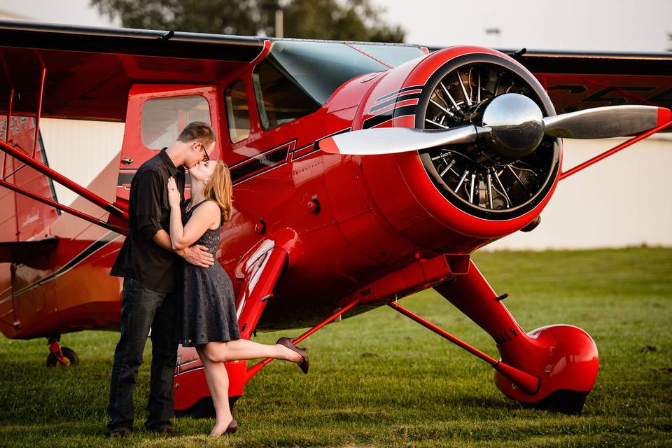Aviation Themed  Engagement