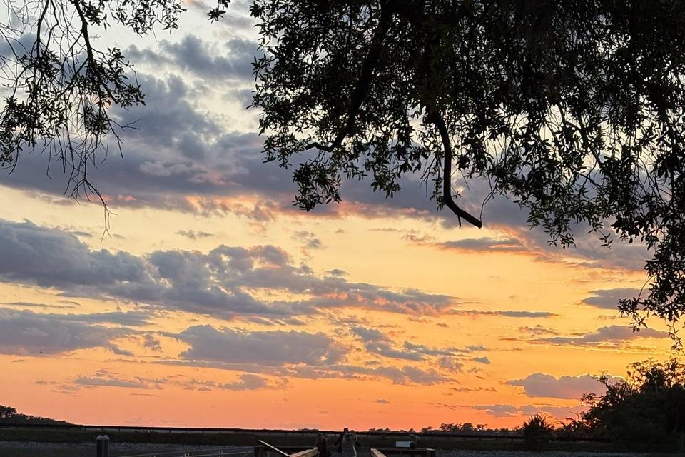 Sunset on the Dock