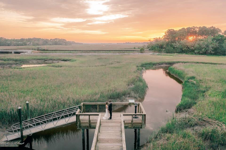 Sunset on the Dock