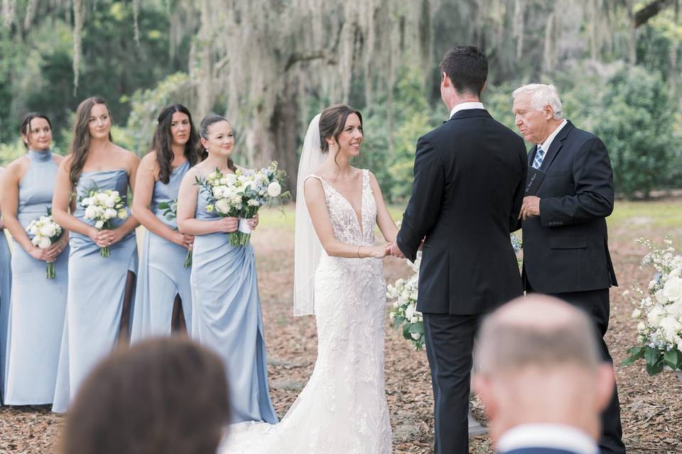Ceremony under the Oaks
