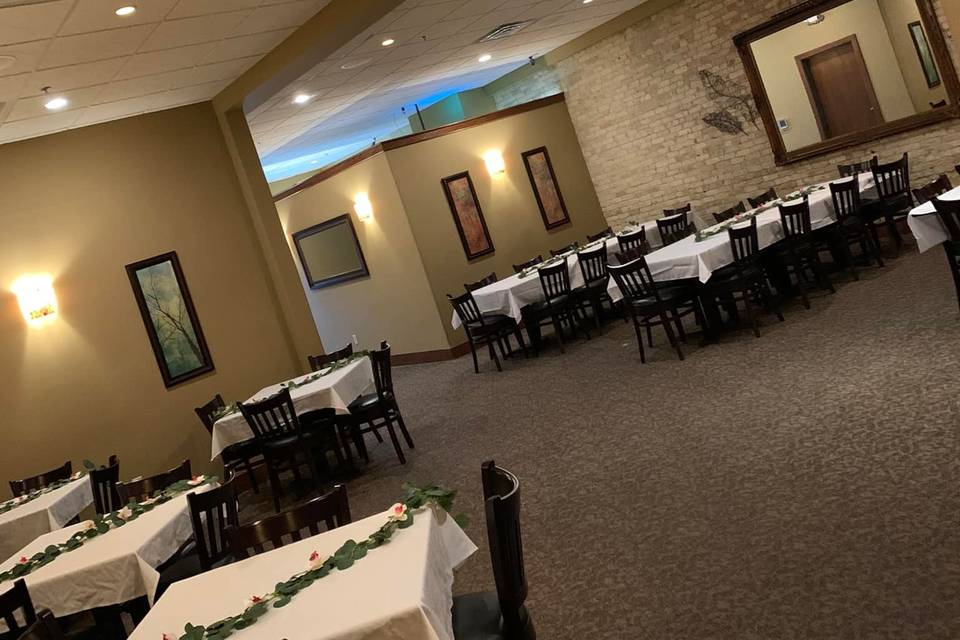 Reception area