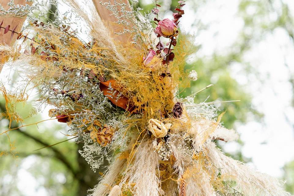 Decorations up close