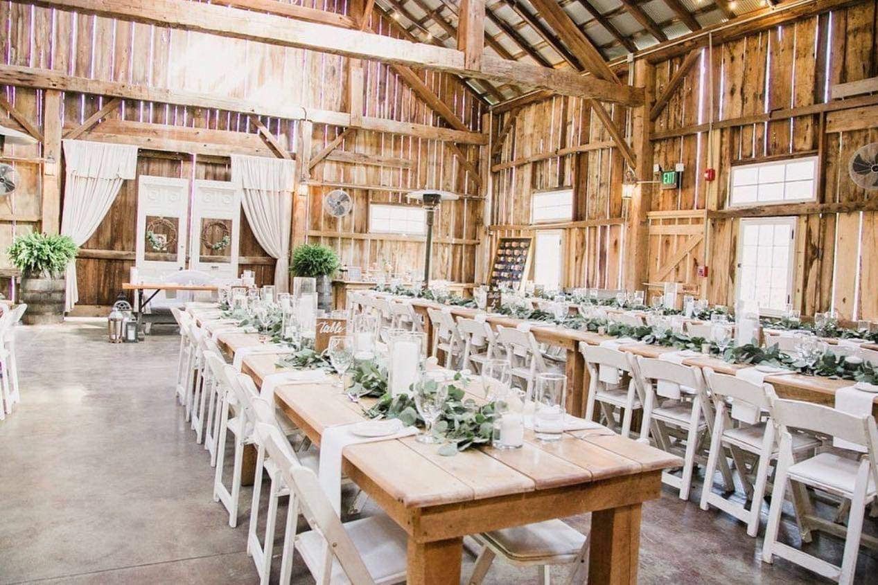 The Old Barn at Brown County - Barn & Farm Weddings - Nashville, IN ...