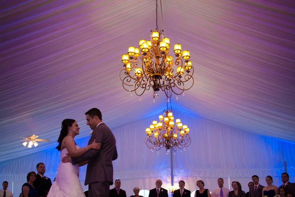 First dance as man and wife