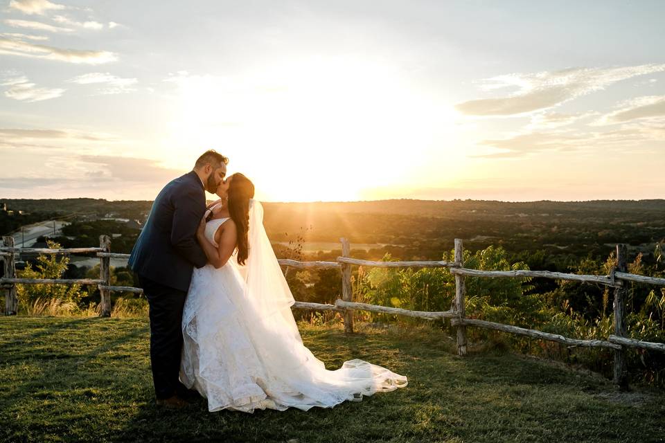 Golden hour kisses