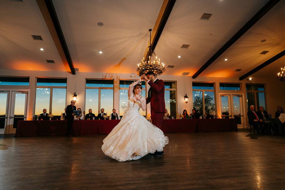 Ballroom first dance